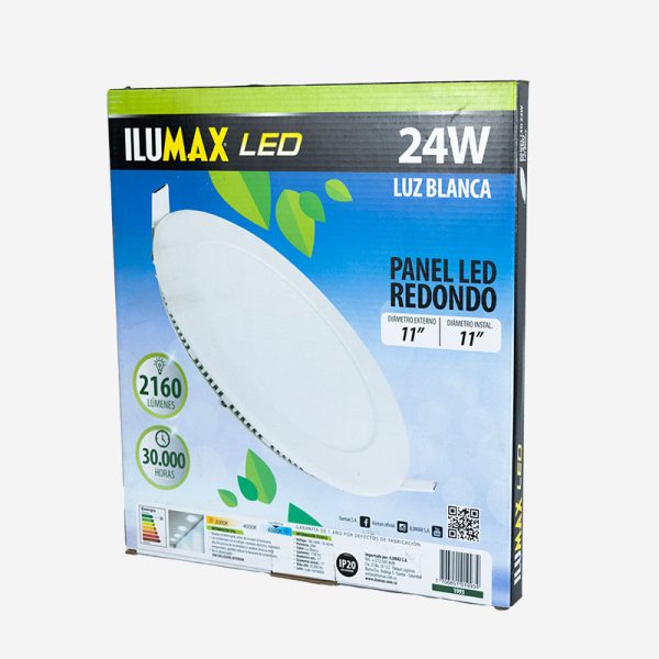 ILUMAX LED PANEL REDONDO 24W