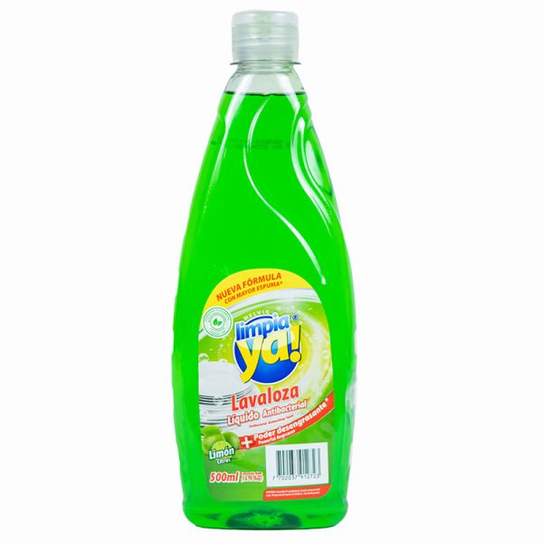 LAVALOZA LIQUIDO LIMON LIMPIAYA 500 ML