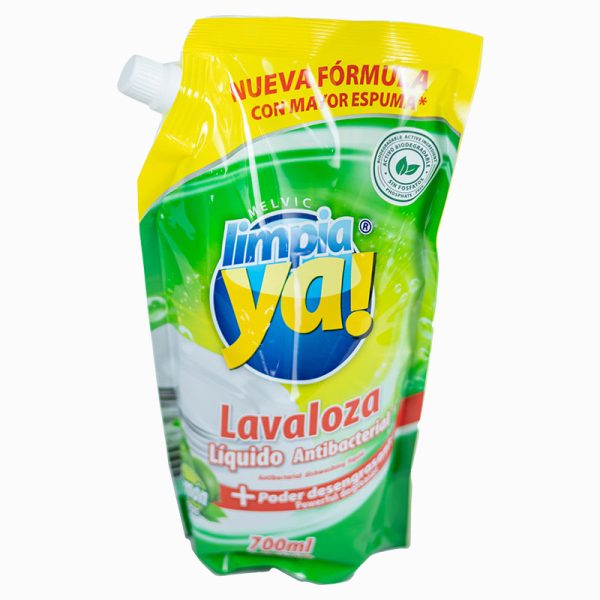 LAVALOZA LIQUIDO LIMON LIMPIAYA 700 ML
