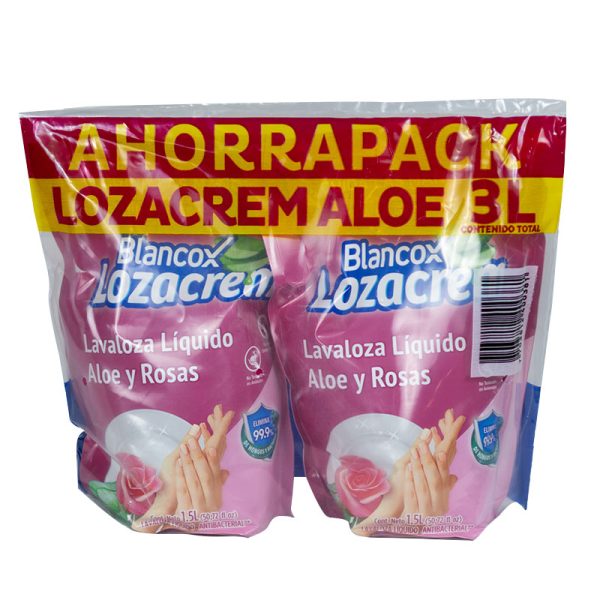 LOZACREM ALOE  DUOPACK   1500  ML