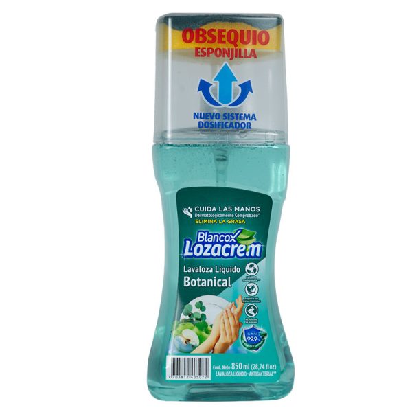 LOZACREM BOTANICAL LIQUIDO BOTELLA 850ML