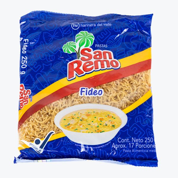 SAN REMO FIDEO  250 GR