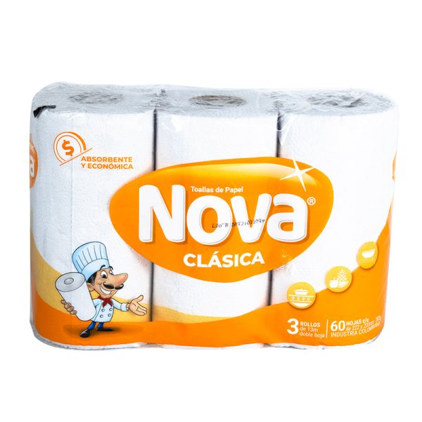 TOALLA DE COCINA NOVA CLASICA 180 UND