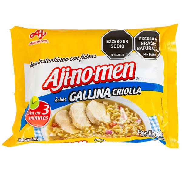 AJINOMEN GALLINA CRIOLLA  80 GR