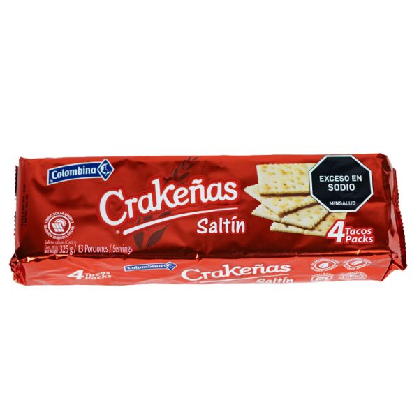 CRAKEÑAS SALTIN 4 TACOS