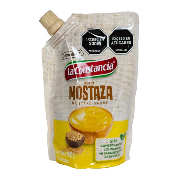 SALSA CON MOSTAZA 190 GR